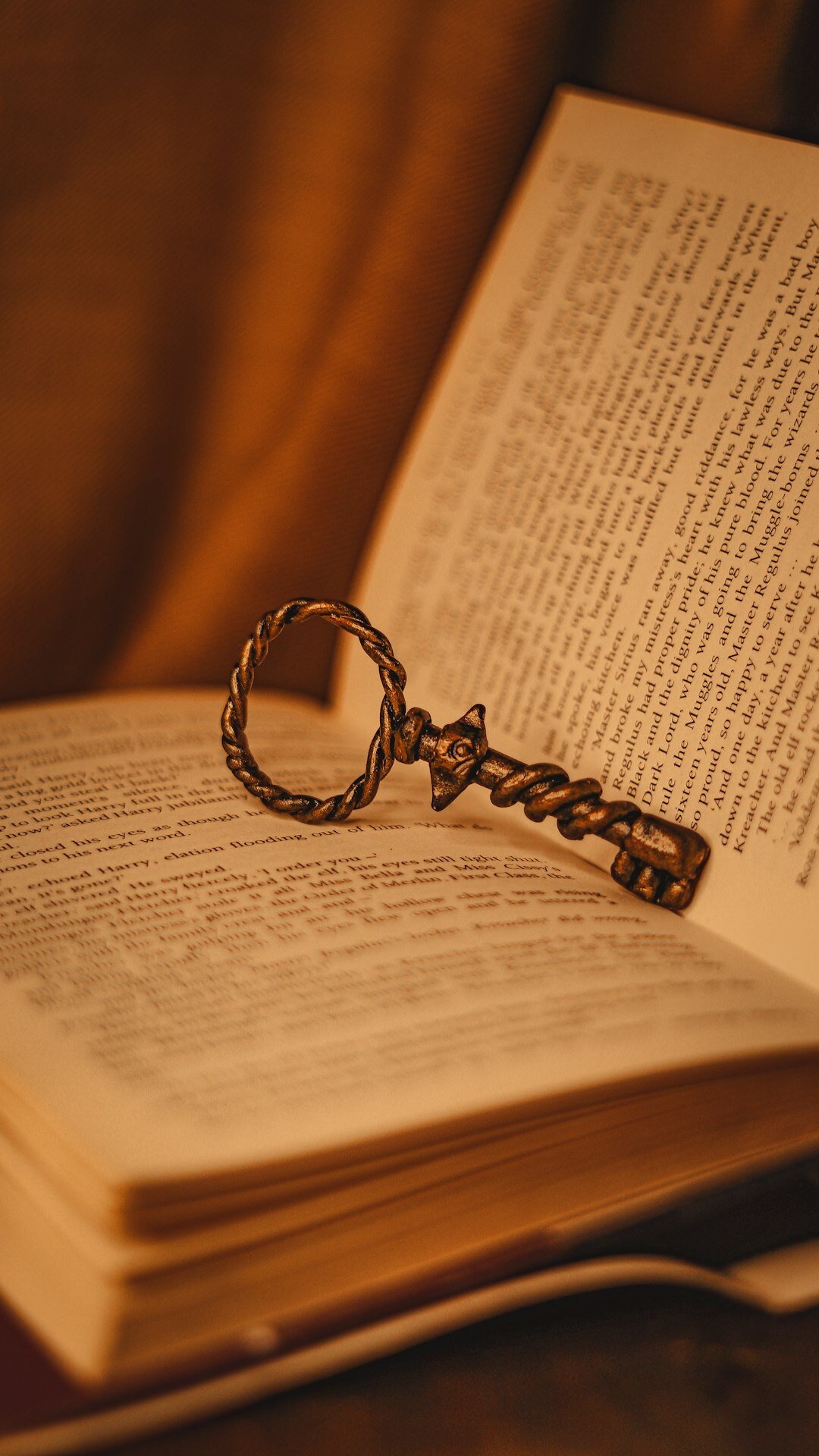 open mystery novel
