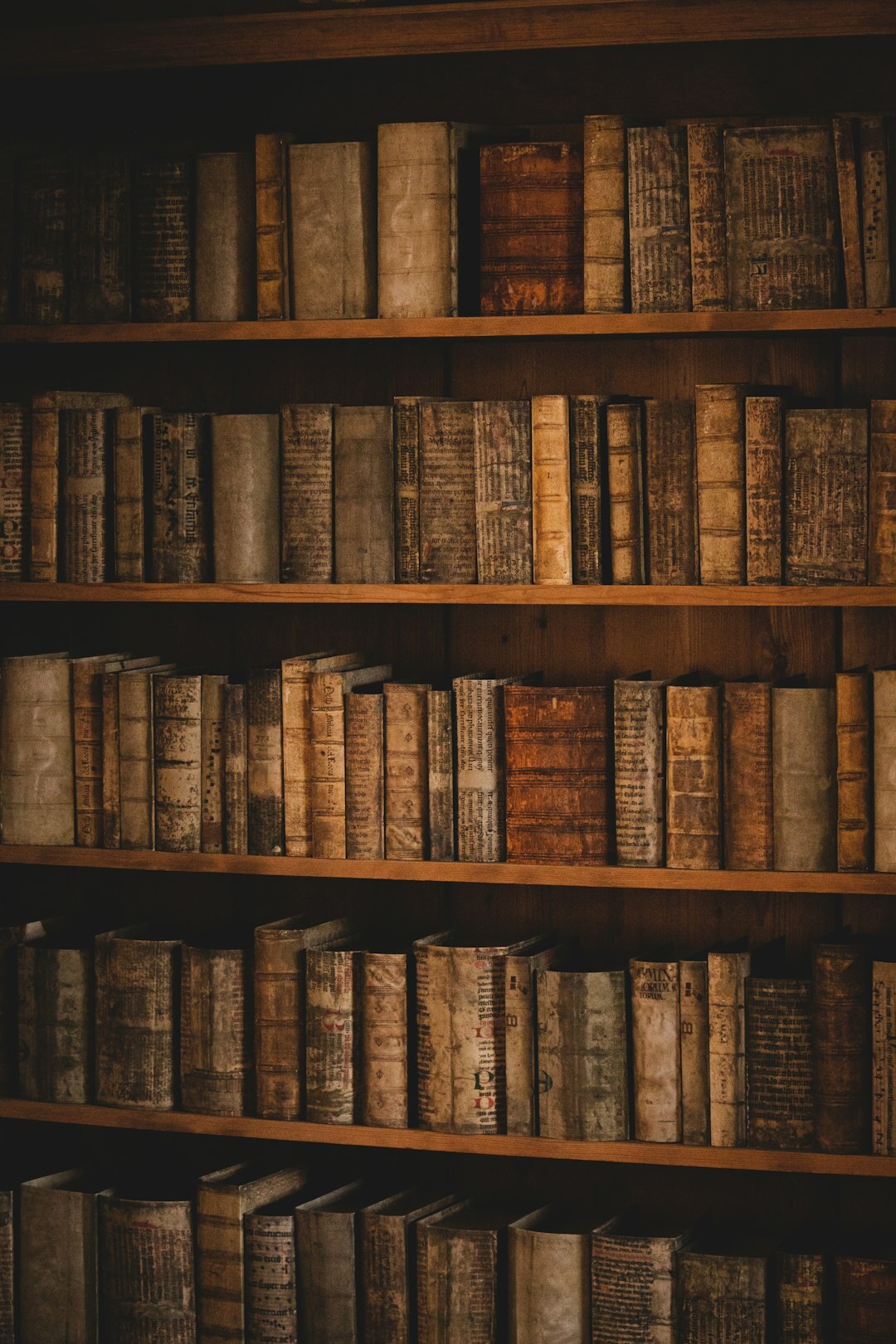 old library books