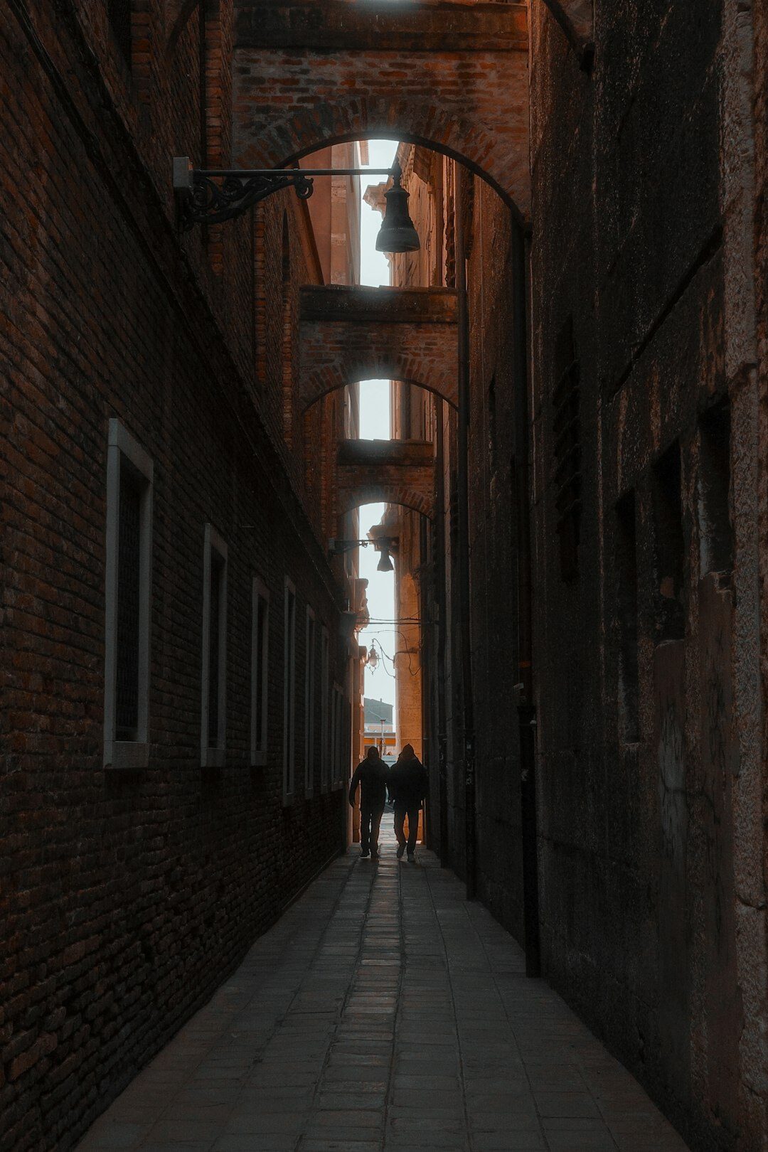 shadowy figure in alley